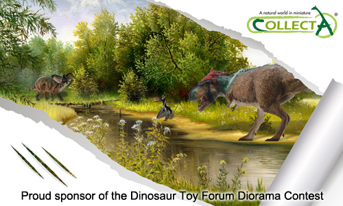 CollectA Sponsors of the Dinosaur Toy Forum Diorama Contest 2014