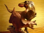 Tyrannosaurus rex vs Triceratops diorama (Sideshow Collectibles)