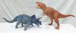 Triceratops and Tyrannosaurus (Sega Dinosaur King, 2014 Reissues)