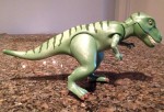 Tyrannosaurus rex and Velociraptors (Playmobil)