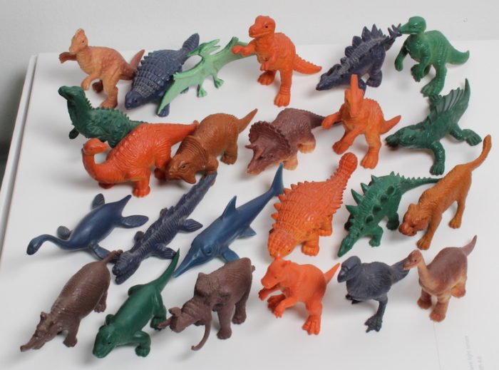 Panini prehistoric animals and dinosaur toys