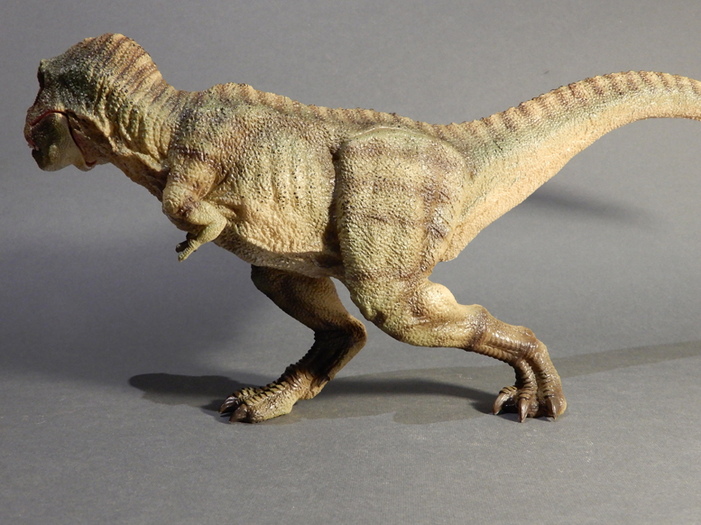 Figurine Dinosaur Articulated T-Rex Carnotaurus Dino Valley - Chap Mei -  Rare