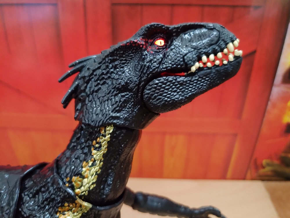 Mattel MTTFLY53 Jurassic World Grab N Growl Indoraptor - Pack of 2