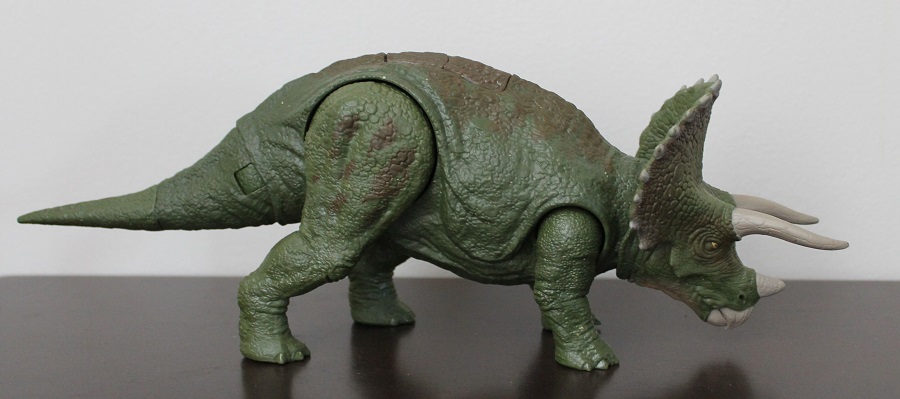 Triceratops (Jurassic World Duel Attack by Mattel) – Dinosaur Toy Blog