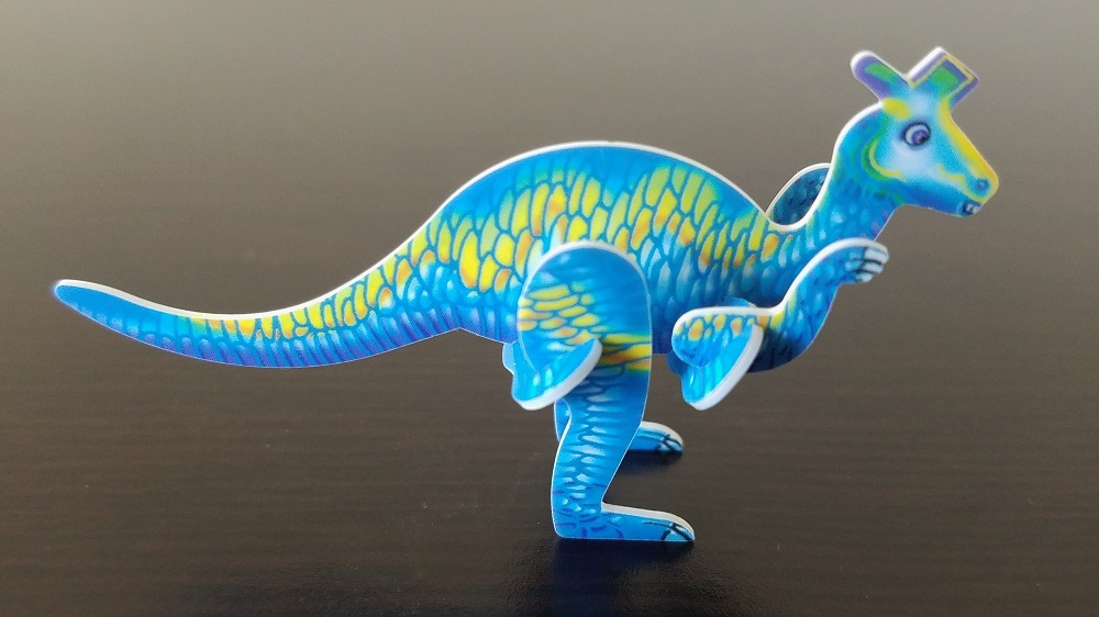 3D Lenticular Dinosaur Fact Cards - Green - A2Z Science & Learning Toy Store