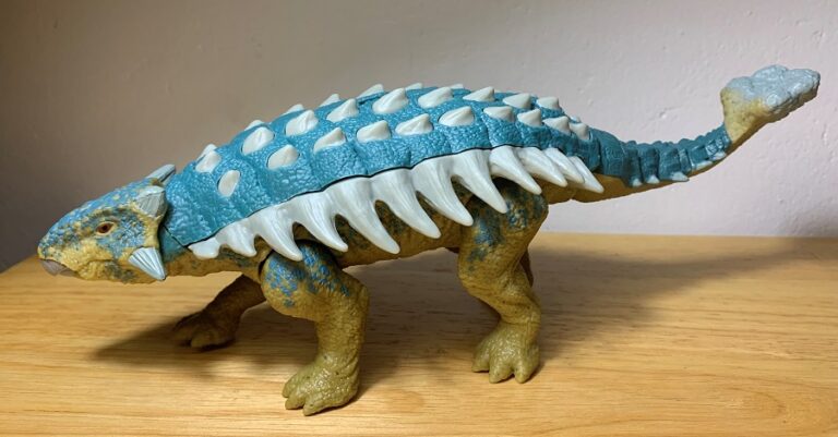 Ankylosaurus (Bumpy) (Jurassic World Dino-Escape, Roar Attack by Mattel ...