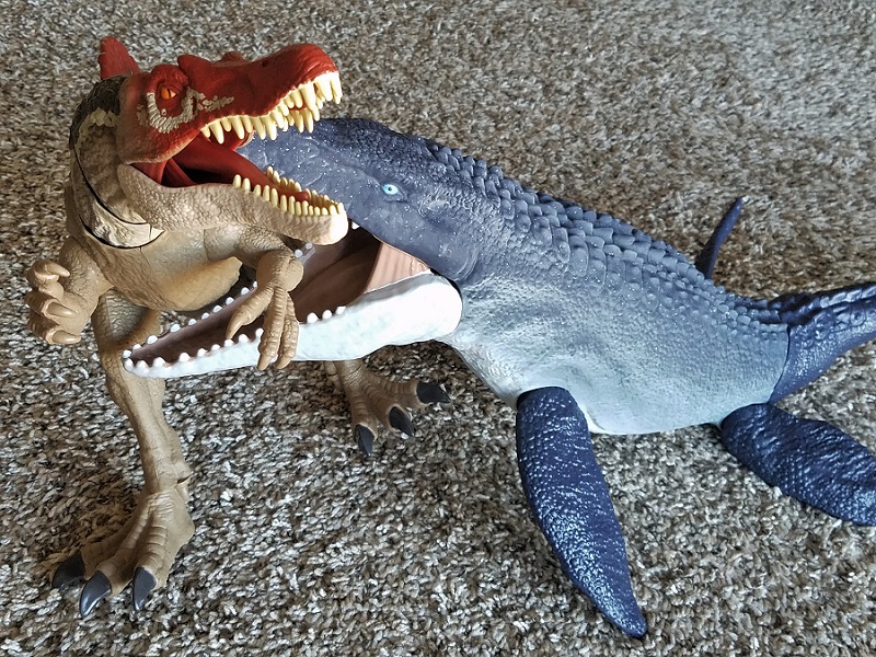 Jurassic World Mattel Mosasaurus, Been a while since I've d…