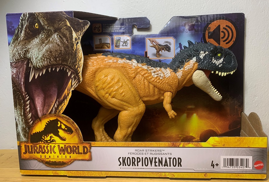 Skorpiovenator (Jurassic World: Dominion, Roar Strikers by Mattel ...