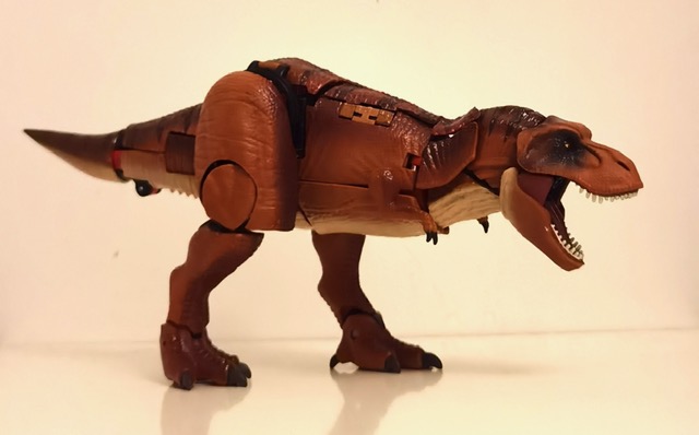 Figurine type lego Dinosaure Indominus Rex ( 28 cms de long , 17