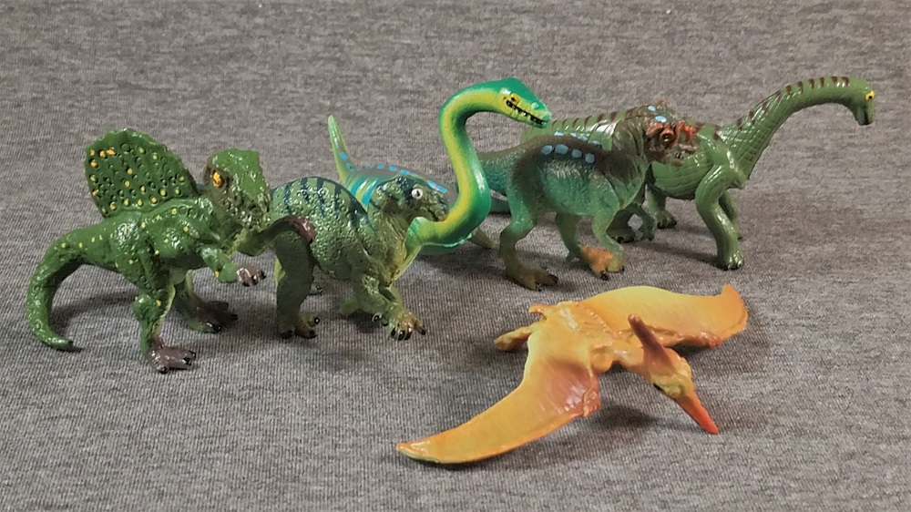 Disney Parks Animal Kingdom Dinosaur Play Set Lot Of 6 Figures Variety  Diorama