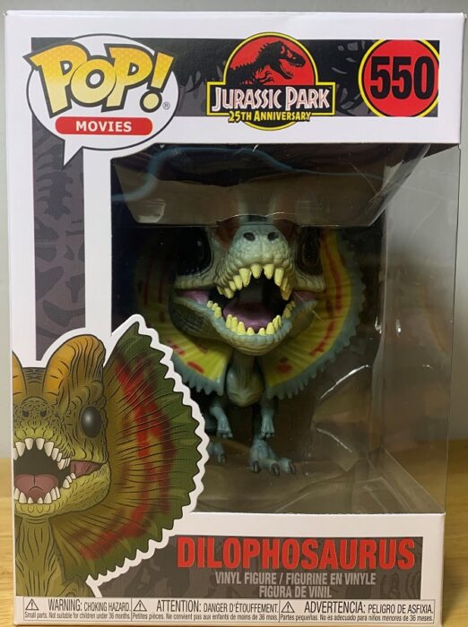 Dilophosaurus (Jurassic Park 25th Anniversary, Pop! Movies by Funko ...