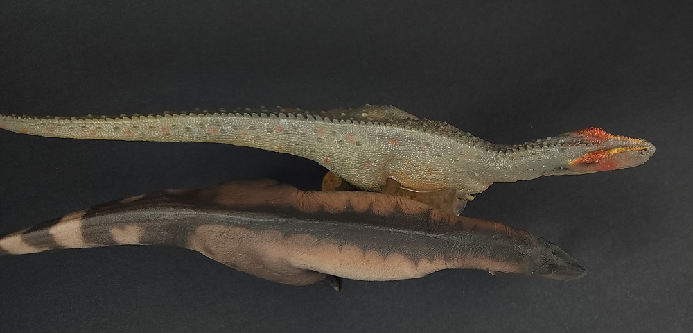 PNSO Mapusaurus with CollectA Mapusaurus