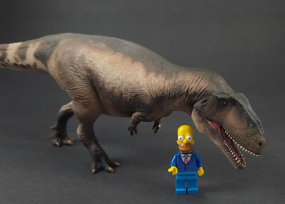 PNSO Mapusaurus with Lego figure for scale