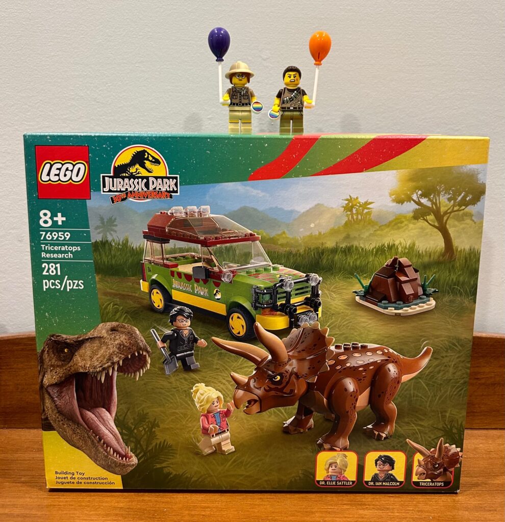 8 Jurassic World Lego Dinosaur toys - colorful lego dinosaurs