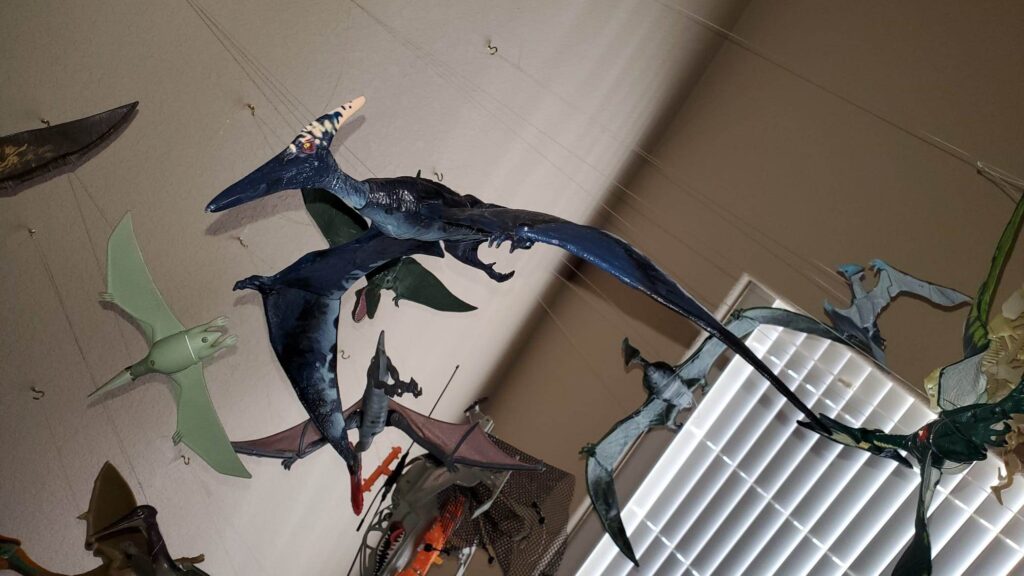 Jurassic Park III 3 Pteranodon Pterodactyl Re-Ak-A-Tak Action