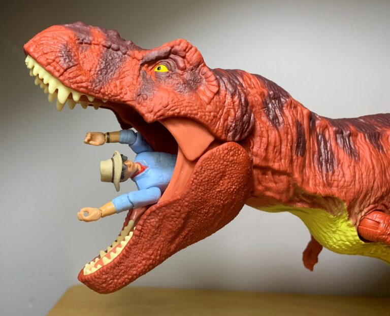 Tyrannosaurus Electronic Real Feel Jurassic Park 93 Classic By Mattel Dinosaur Toy Blog 0563