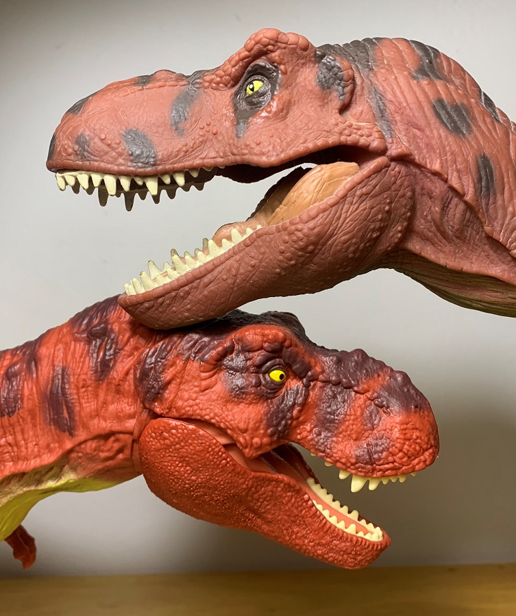  Jurassic World Park Electronic Real Feel Tyrannosaurus Rex Red  Exclusive 93 Classic : Toys & Games