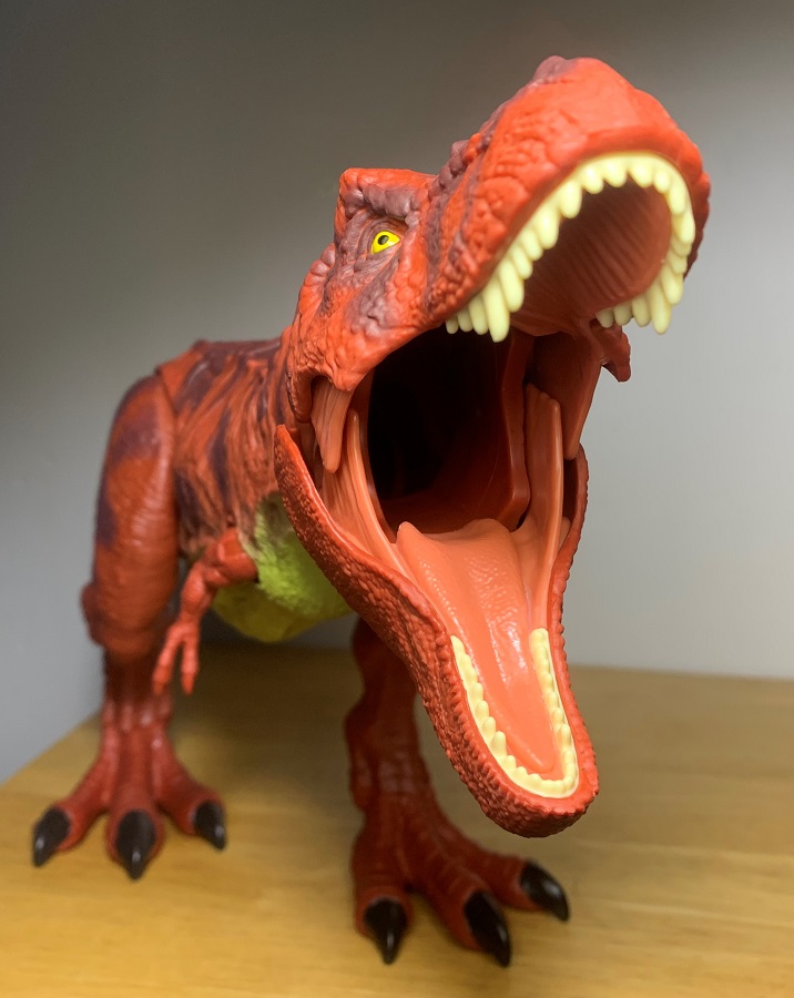  Jurassic World Park Electronic Real Feel Tyrannosaurus Rex Red  Exclusive 93 Classic : Toys & Games
