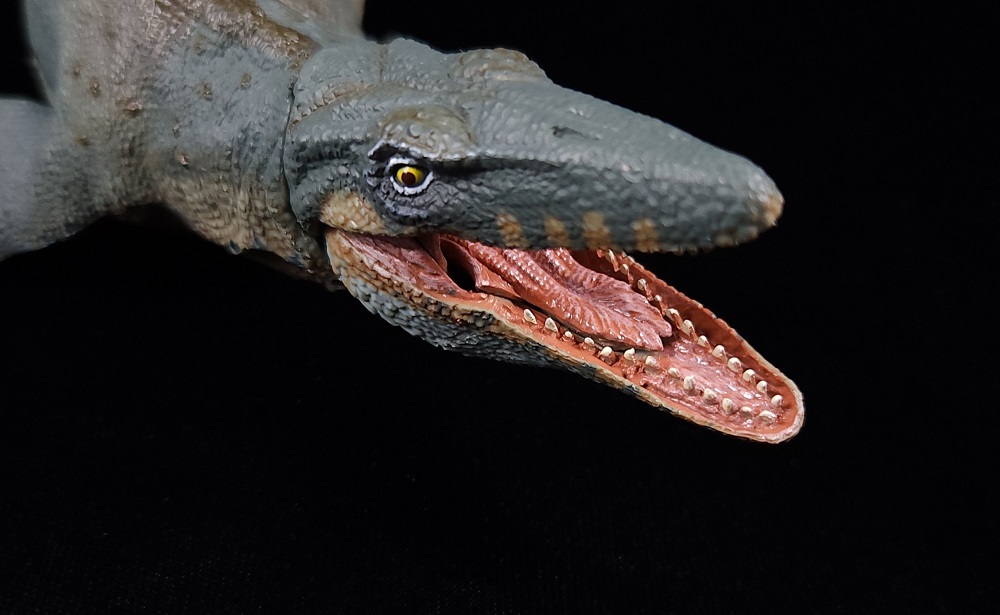 Papo Mosasaurus lower jaw