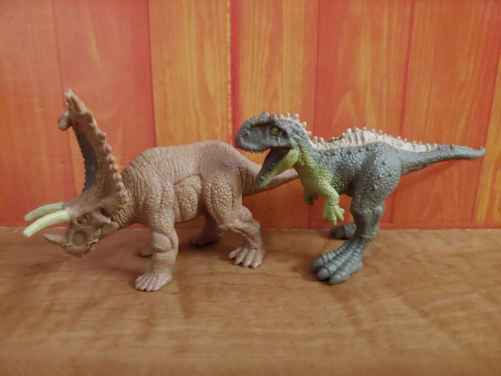 Pentaceratops and Kryptops, left side.