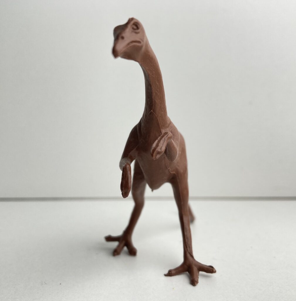 Struthiomimus dinosaur toy by Marx