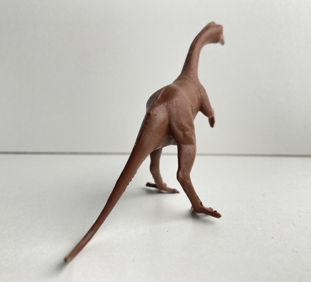 Struthiomimus dinosaur toy by Marx