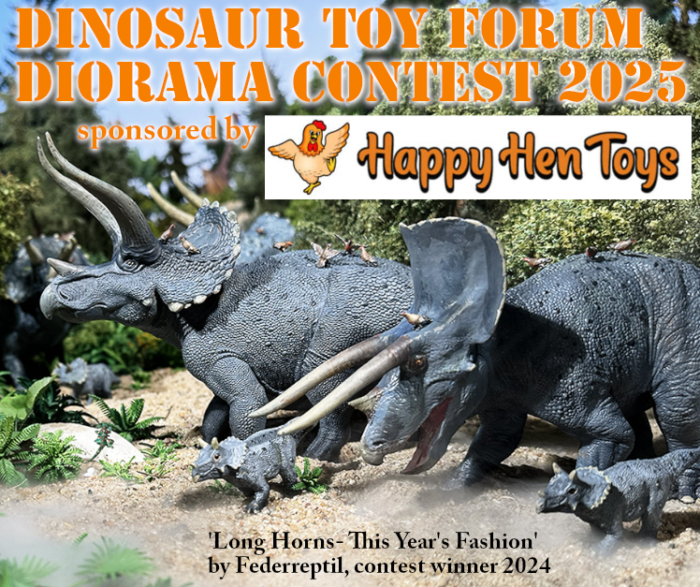 Dinosaur Toy Forum Diorama Contest 2025 banner