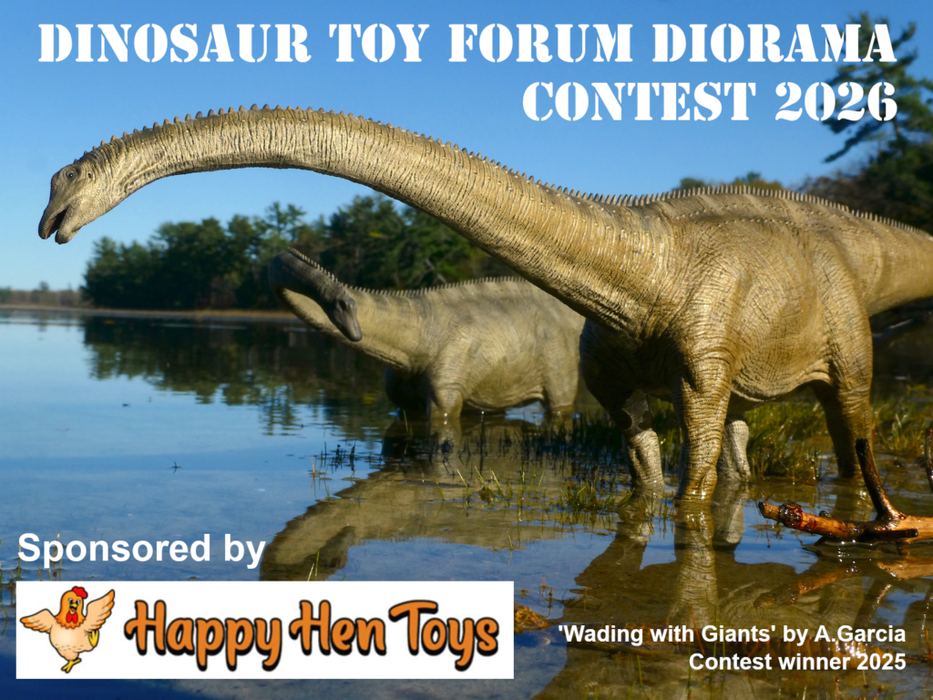 Dinosaur Toy Forum Diorama Contest 2026 banner